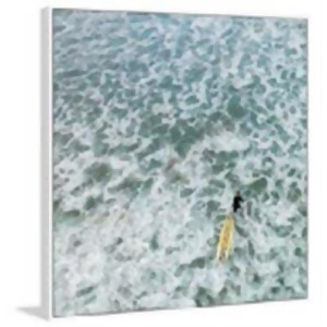 Choppy Waters Painting Print On Wrapped Canvas With Floater Frame - All