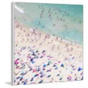 Beach Love Ii Painting Print On Wrapped Canvas With Floater Frame - All