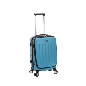 Rockland Titan 19 Abs Spinner Laptop Carry On In Turquoise - All