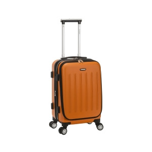 Rockland Titan 19 Abs Spinner Laptop Carry On In Orange - All
