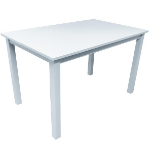 Camden Isle Fairfax Dining Table in White - All