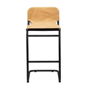 Moes Home Baker Barstool in Tan Set Of 2 - All