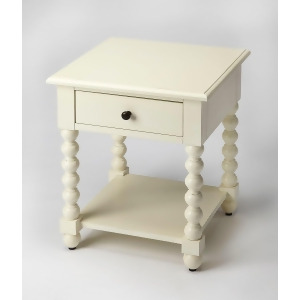 Butler Masterpiece Alec White End Table - All
