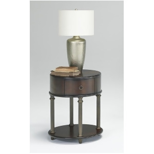 Progressive Regent Court Oval End Table With Power Pack - All