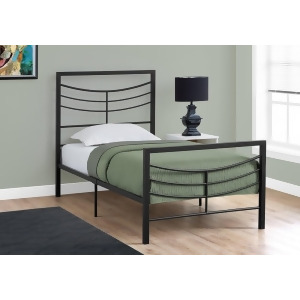 Monarch Specialties 2641 Metal Bed Frame in Black - All