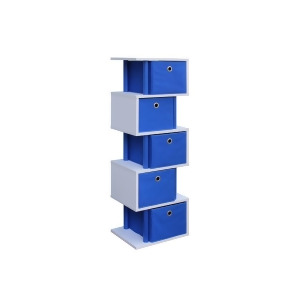 4D Concepts Zig Zag Drawer Storage Ocean Blue - All