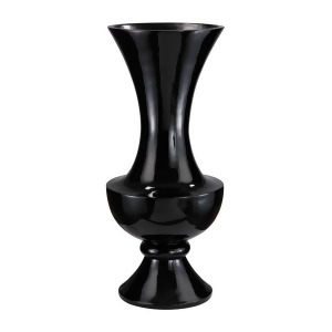 Dimond Home Wide Urn Planter In Gloss Black - All