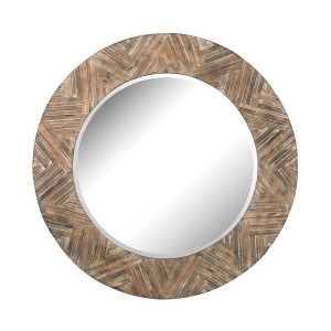 Dimond Home Large Round Wood Mirror - All