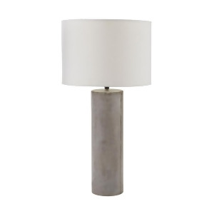 Dimond Lighting Cubix Round Desk Lamp In Natural Concrete - All