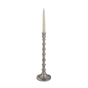 Dimond Home Silver Bamboo Candleholder - All