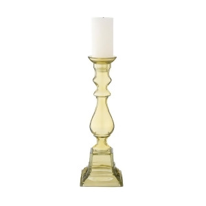 Dimond Home Peridot Glass Knight Pillar Candle Holder - All