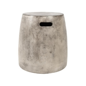 Dimond Home Hive Waxed Concrete Stool - All