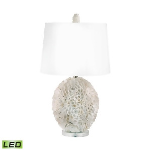 Dimond Lighting Hand Applied Natural Shells Led Table Lamp - All