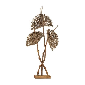 Dimond Home Pensacola Wooden Botanical Fan Sculpture - All