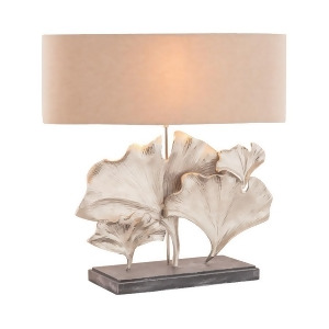 Dimond Lighting Maidenhair 1 Light Table Lamp In Textured Nickel - All