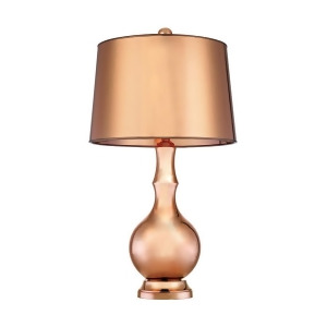 Dimond Lighting Mimosa 1 Light Table Lamp In Copper - All