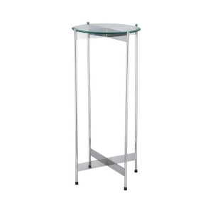 Dimond Home 1 Wall Street Chrome Accent Table - All