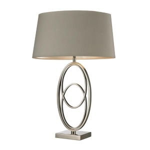 Dimond Lighting Hanoverville Table Lamp in Polished Nickel - All