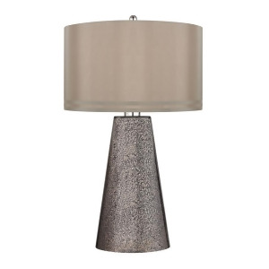 Dimond Lighting Stafford Table Lamp In Heavy Metal Mercury Mosaic Finish - All