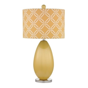 Dimond Lighting Sevenoakes Table Lamp In Sunshine Yellow And Polished Nickel - All