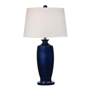 Dimond Lighting Halisham Ceramic Table Lamp in Navy Blue - All