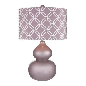 Dimond Lighting Ivybridge Ceramic Table Lamp in Lilac Luster - All