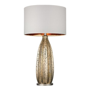 Dimond Lighting Pennistone Antique Gold Mercury Table Lamp in Polished Nickel - All