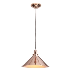Elstead Lighting Provence Pendant Polished Copper - All