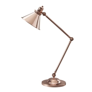 Elstead Lighting Provence Table Lamp Polished Copper - All