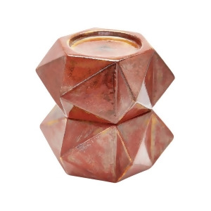 Dimond Home Ceramic Star Candle Holders In Russet Set of 2 - All
