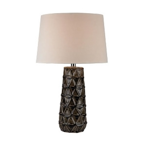 Dimond Lighting Stacked Brown Pedals Table Lamp - All