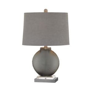 Dimond Lighting Simone 1 Light Table Lamp In Grey And Pewter - All