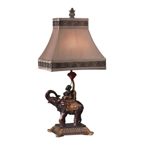 Dimond Lighting Alanbrook Elephant And Monkey Table Lamp in Bronze - All