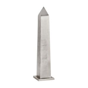 Dimond Home Small Nickel Plated Table Top Obelisk - All