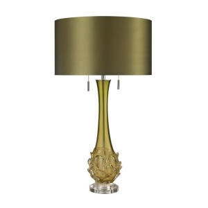 Dimond Lighting Vignola Blown Glass Table Lamp in Green - All