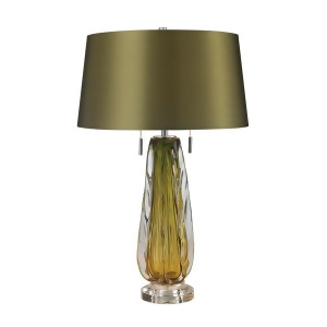 Dimond Lighting Modena Blown Glass Table Lamp in Green - All