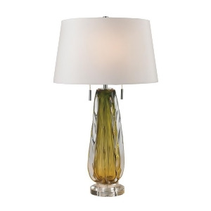 Dimond Lighting Modena Blown Glass Table Lamp in Green - All