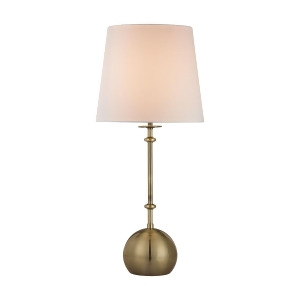 Dimond Lighting Orb Base Table Lamp In Antique Brass - All