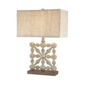Dimond Lighting Biscay 1 Light Table Lamp In Castlebawn Stone - All