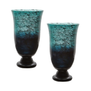Dimond Home Emerald Ombre Flared Vase Set of 2 - All