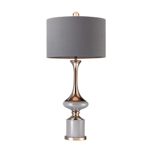 Dimond Lighting Gold Fluted Neck Lamp - All