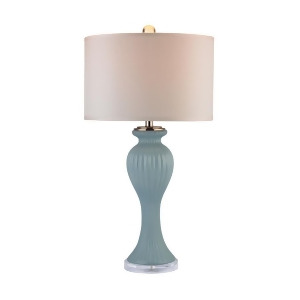 Dimond Lighting Ribbed Tulip Table Lamp In Mint - All