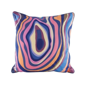 Dimond Home Vibrant Agate Pillow With Goose Down Insert - All