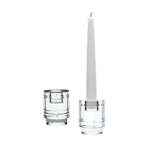 Dimond Home Windowpane Crystal Column Candleholders Set of 2 - All