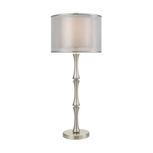 Dimond Lighting Palais Princier Satin Nickel Table Lamp - All
