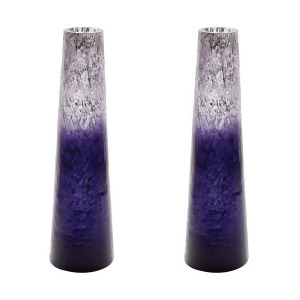 Dimond Home Ombre Snorkel Vases In Plum Set of 2 - All
