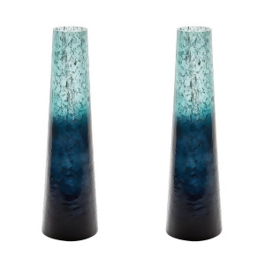 Dimond Home Ombre Snorkel Vases In Emerald Set of 2 - All