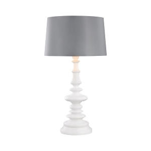 Dimond Lighting Corsage Outdoor Table Lamp With Silver Shade - All