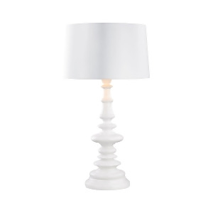 Dimond Lighting Corsage Outdoor Table Lamp With White Shade - All