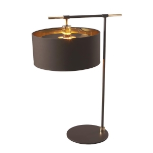 Elstead Lighting Balance Brown Polished Brass Table Lamp - All